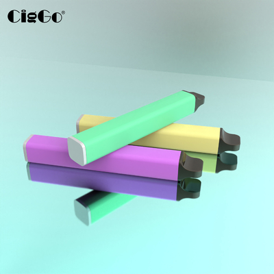 70G Vape Ecig Vapour Cigarettes 650Mah Battery 10 Colors To Choose